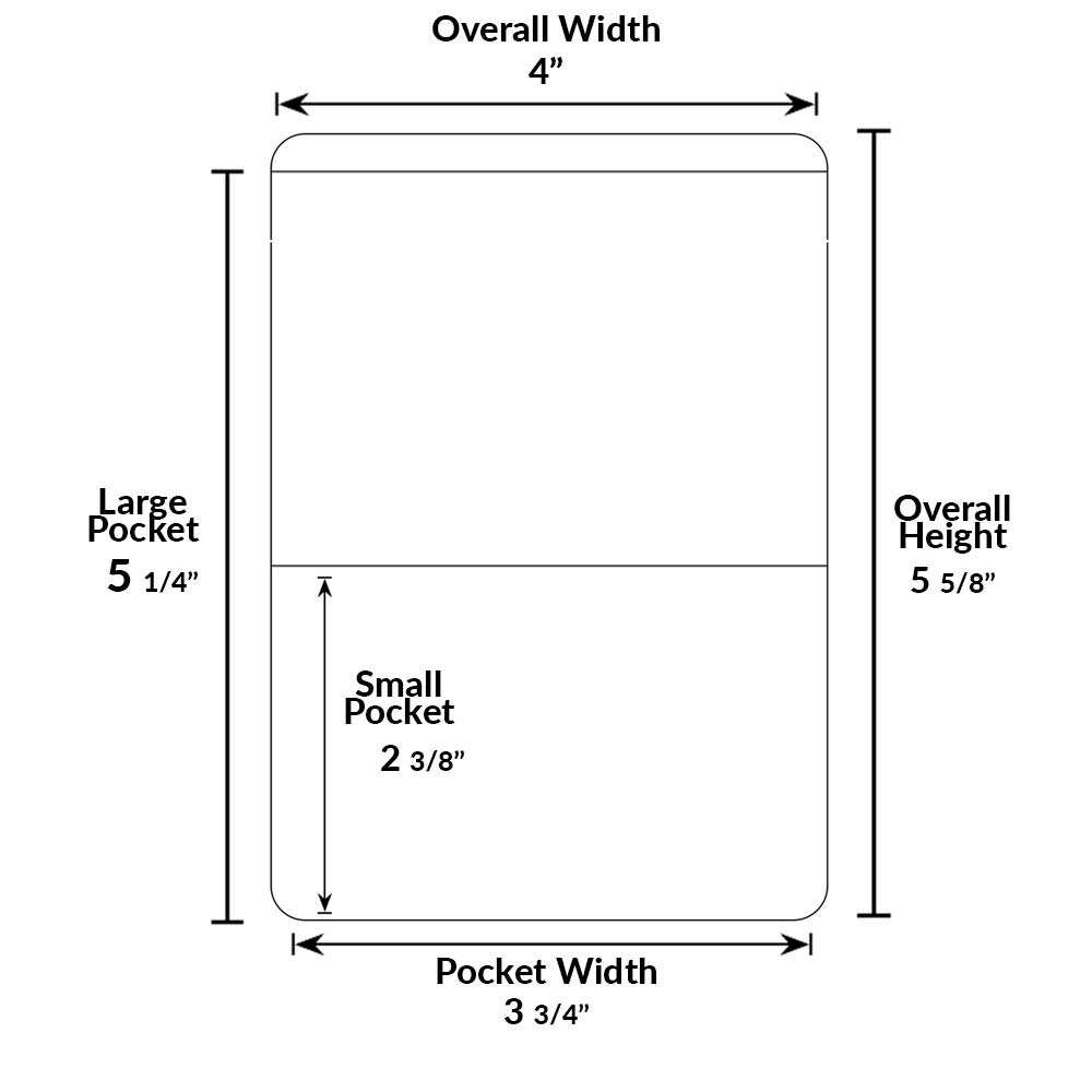 StoreSMART® - Metallic Blue-Back Auto Insurance & ID Card Holders - 50 Pack - RFS20-MB50 5