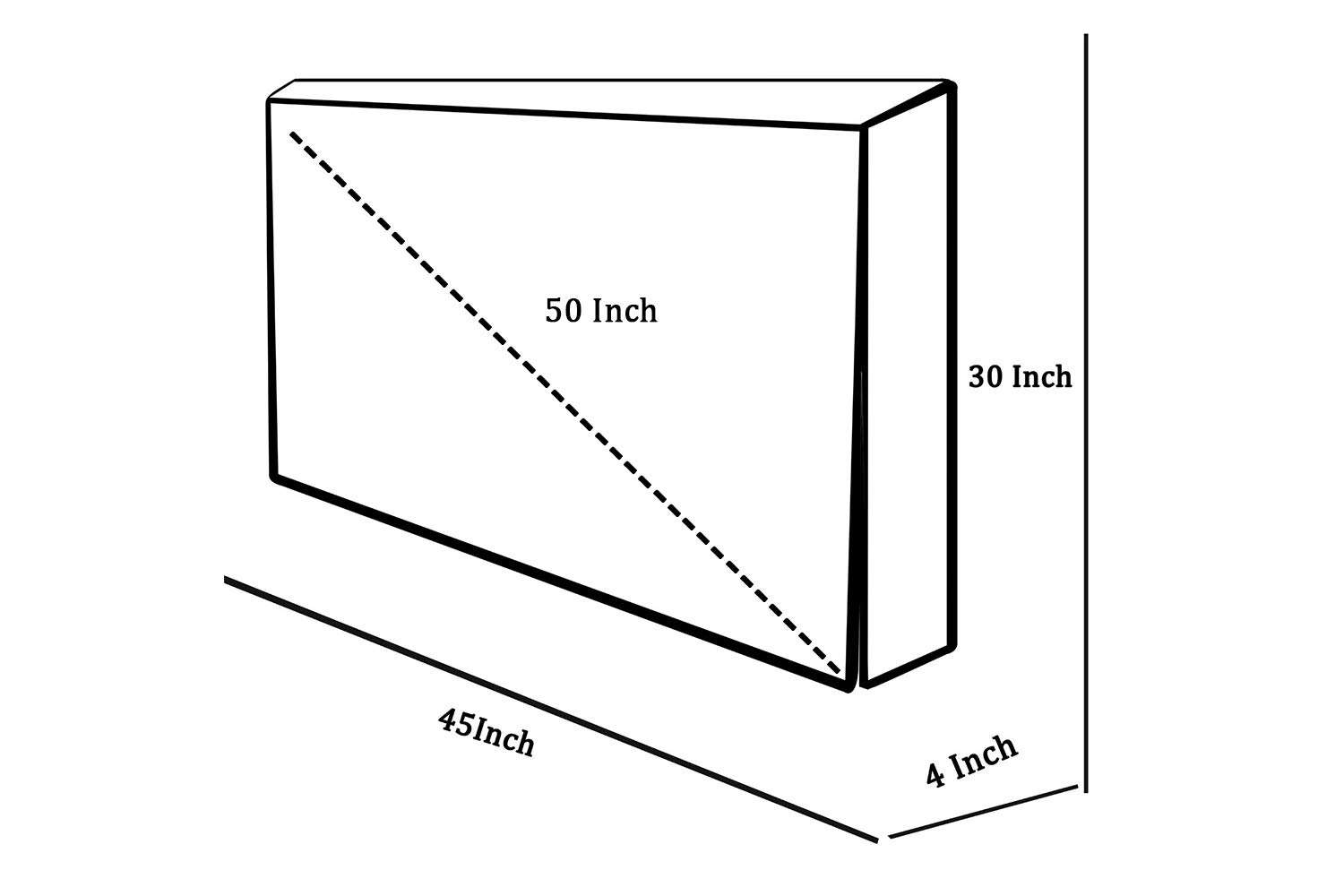Stylista Printed Cover for 49 inches led tvs (All Models) 4