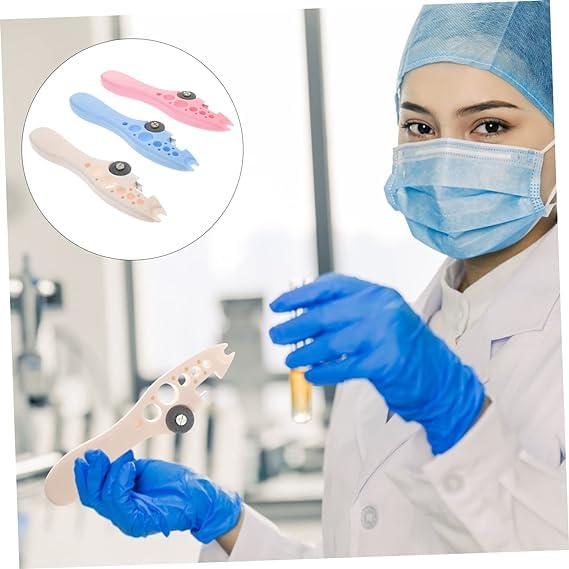 BITTZOOT Ampule Cutter with 5 Replaceable Grinding Wheels, Ampoule Cutter for Doctors, Glass Bottle Cutter, Ampule Breaker, Suitable for Home Daily or Medical Use, Cut The Ampoule (Multicolor) 4