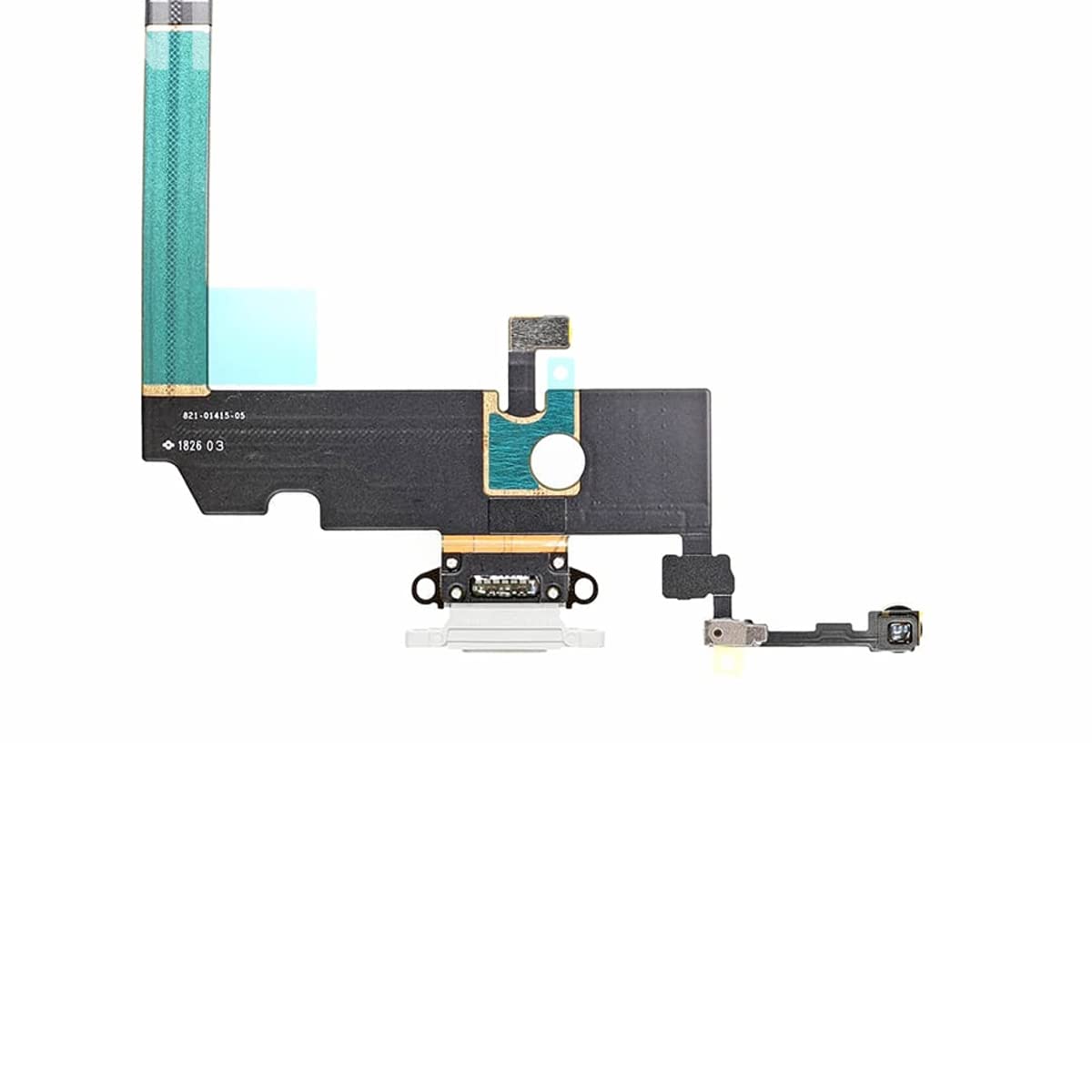 The Perfect Part Dock Connector Replacement Compatible with iPhone Xs MAX 6.5in Charging Port Flex incl. Screwdriver (Silver) 6