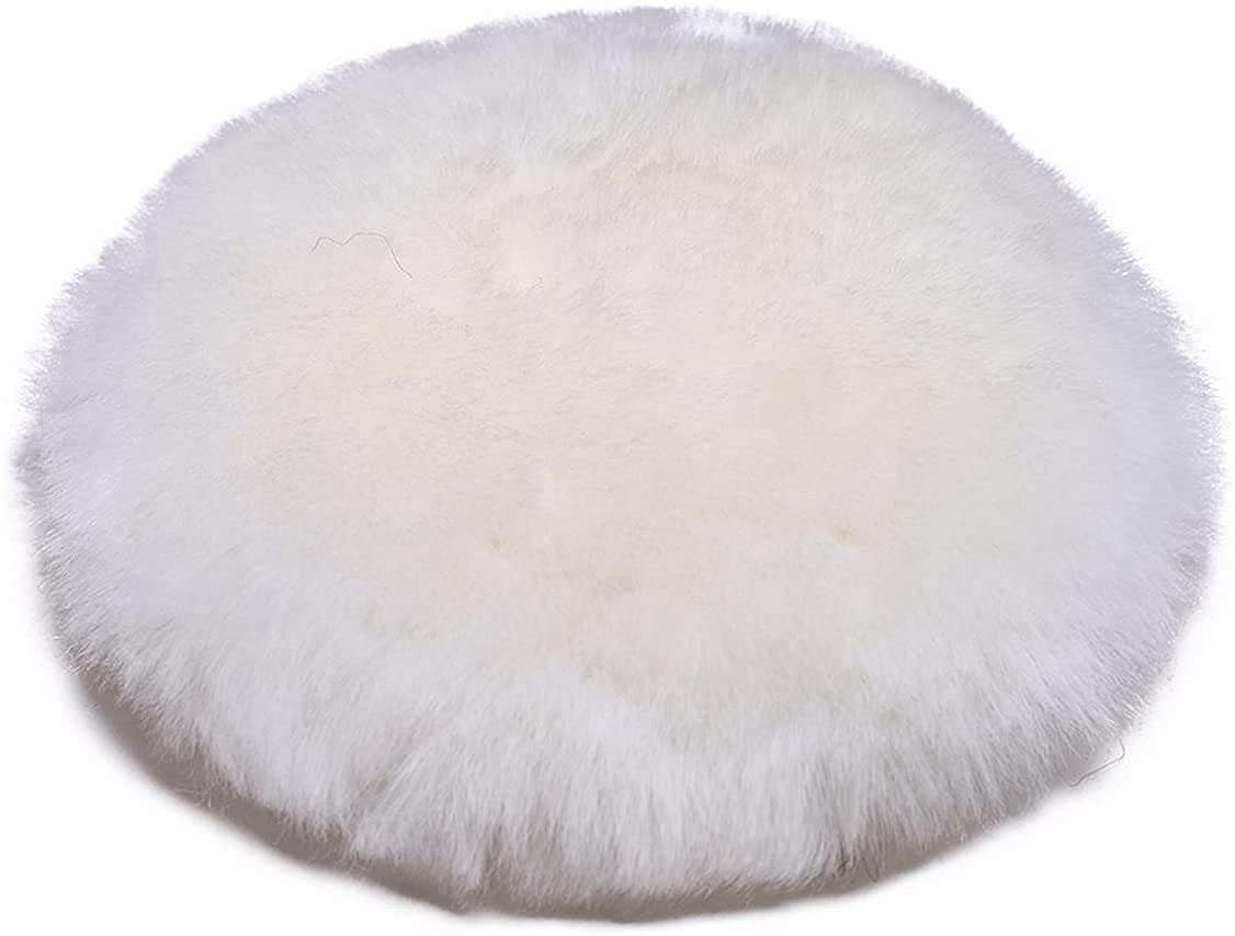 Diy Crafts 11224 6229 Artificial Wool Buffing Pad Cars Detailing Polish Back Buff Shining, Multicolor 3