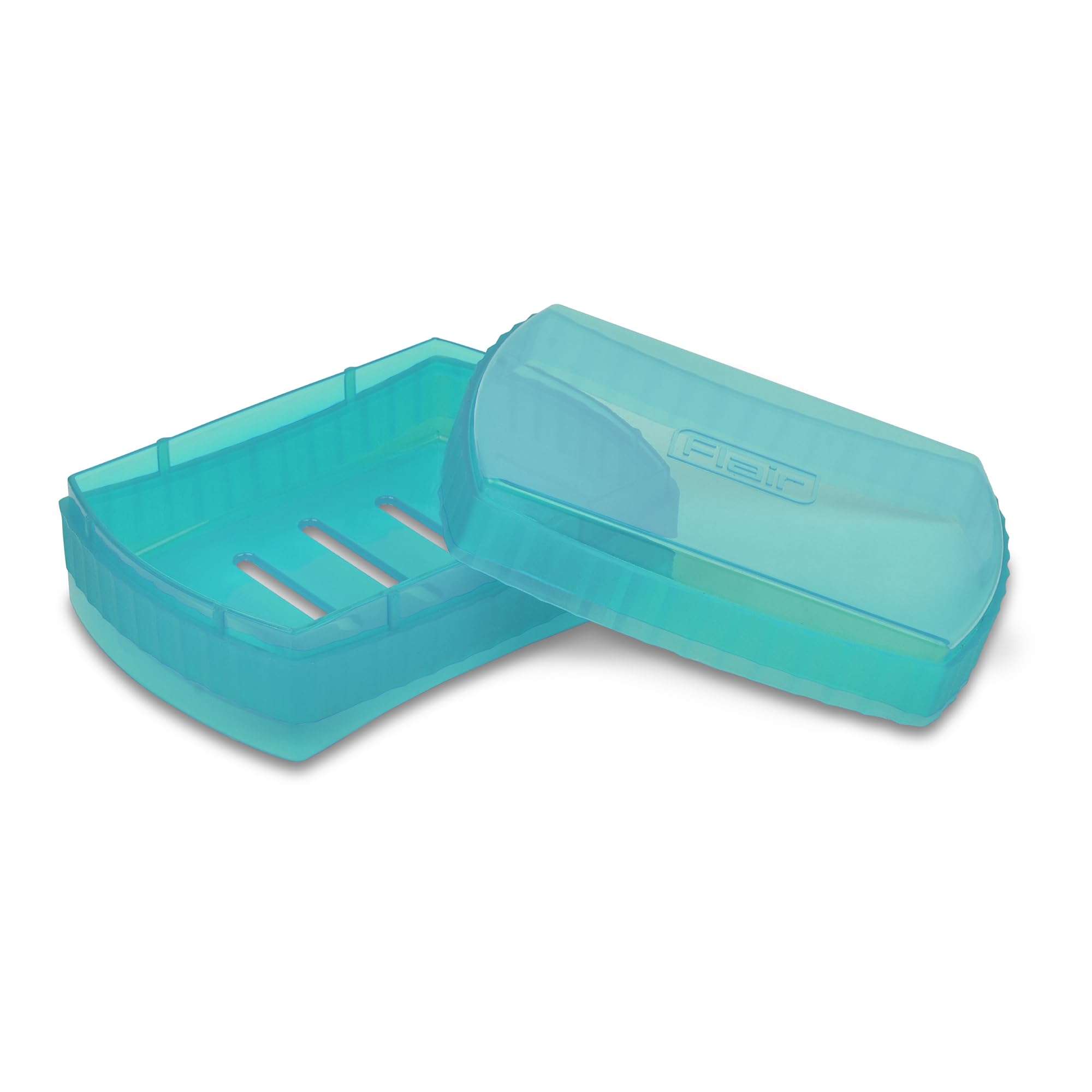 FLAIR Estella Crystal Soap Case – Stylish, Reusable & Durable Soap Box for Bathroom & Shower Use (Green) 1