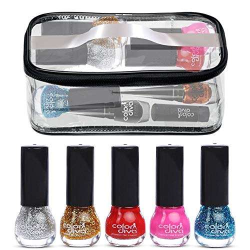 Adbeni Combo Set Nail Paint and Makeup Pouch 2