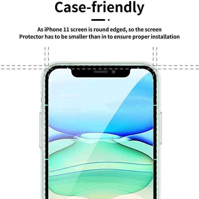 Ikiiqii Cover for Oukitel C51 (6.80") + Screen Protector(2 Pack), Shockproof Cover Bumper Shell Anti-Scratch Clear Case + 9H Hardness Tempered Glass Film - Gorgeous 4