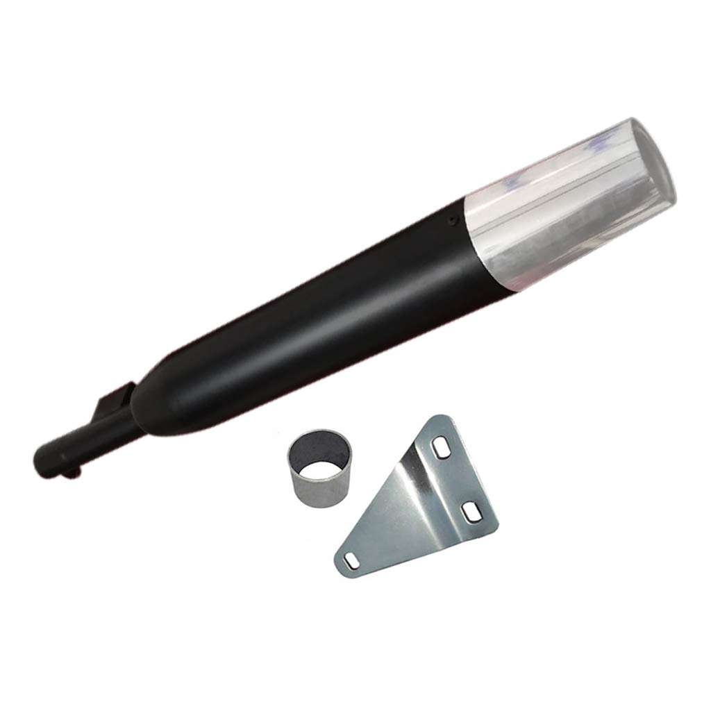 OZANGO Bike Silencer Exaust Harley Silencer Glasswool Front Chrome Bullet Exhaust Silencer With Zed Clamp Bush For Royal Enfield Classic Chrome 1