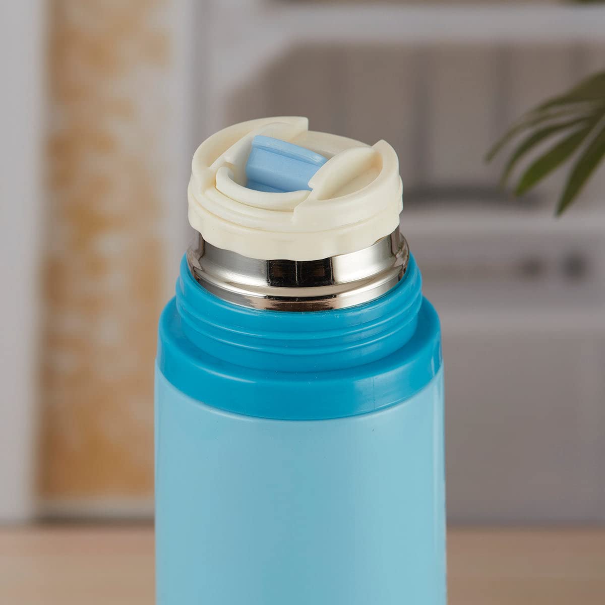 SaSaSa Stainless Steel Vacuum Insulated Double Wall Water Bottle for Home, Office, Travel and Sports, Leak - Proof Lid for Hot and Cold Liquids - 500ml (102-B) 4
