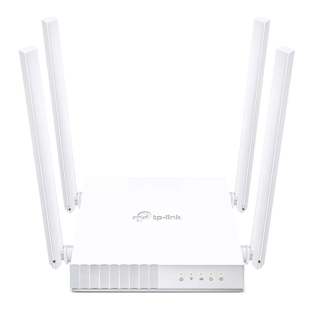 TP-Link Archer C24 AC750 Mbps Dual-Band, WiFi Wireless Router | Multi Mode | 4 Antennas | Ipv6 Supported | Parental Controls | Guest Network | Smooth HD Streaming, White 1