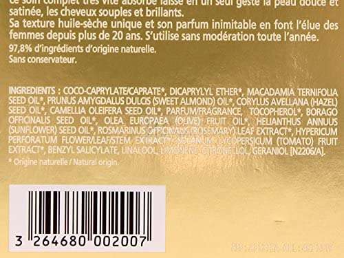 Nuxe Huile Prodigieuse Multi Usage Dry Oil 100ml/3.3oz 2