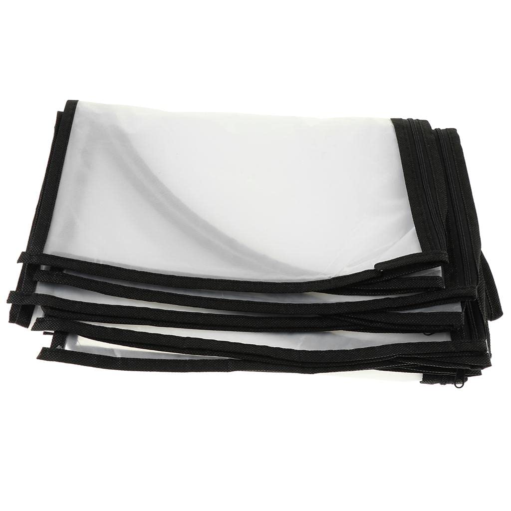 arythe Clothing Dust Cover Transparent Waterproof Coat StorARYe Zipper Bary 60x100cm 6