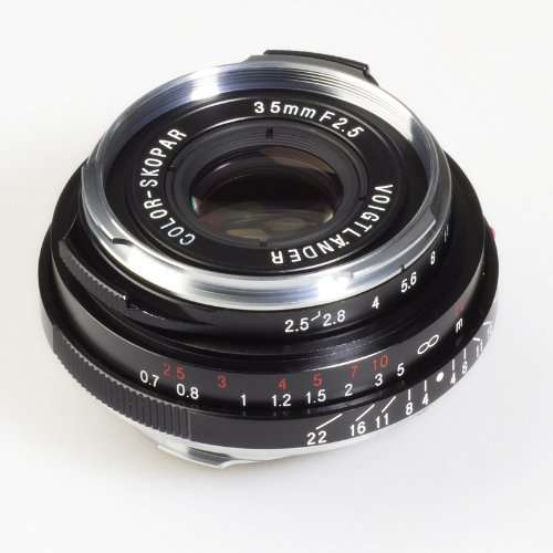 Voigtlander Color-Skopar Pan 35mm f/2.5 Wide Angle Manual Focus Lens - Black 3
