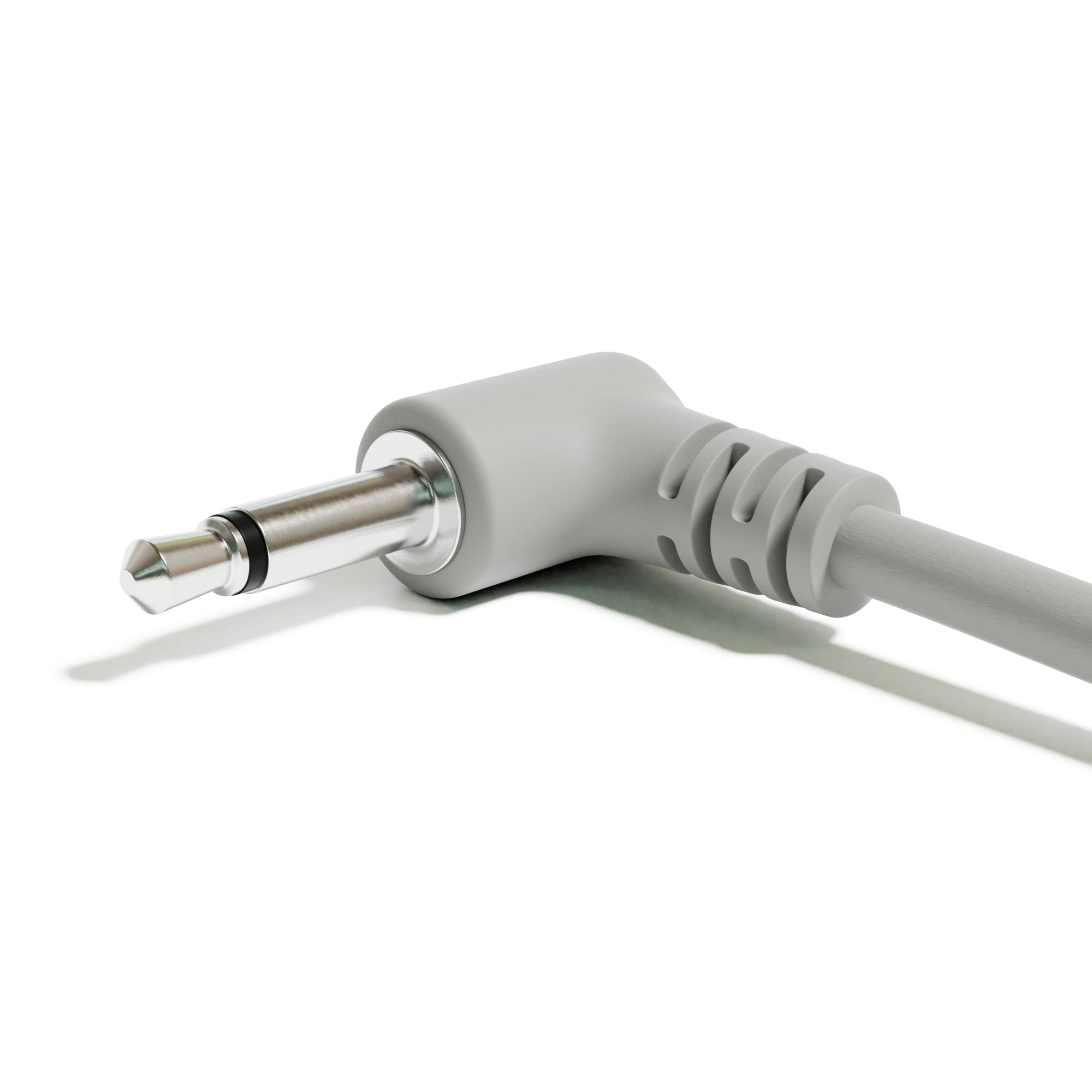 ExcelValley - Right Angle Mono Modular Patch Cables TS 3.5mm 1/8 inch Eurorack Synthesizer [13-Pack | 15 cm - 5.91"] 4