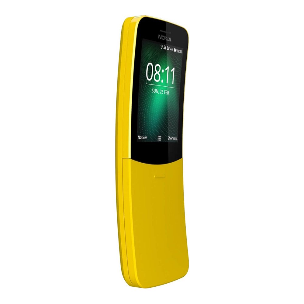 Nokia 8110 (TA-1059) 512MB/4GB 2.45-inches Factory Unlocked, International Stock (Yellow) 4