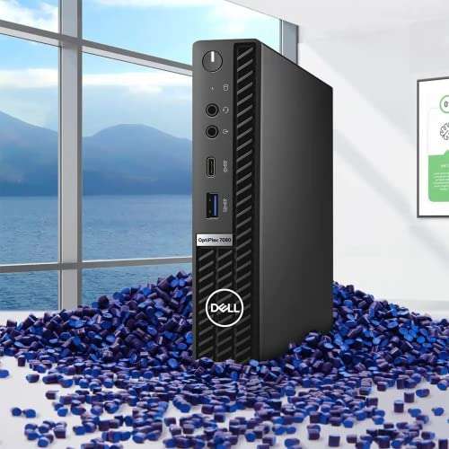 DELL OptiPlex 7080 Micro Form Factor Mini Business Desktop, Intel Core i5-10500T Processor, 16GB RAM, 512GB PCIe SSD + 1TB HDD, RJ45, DisplayPort, Wi-Fi 6, Windows 11 Pro 3