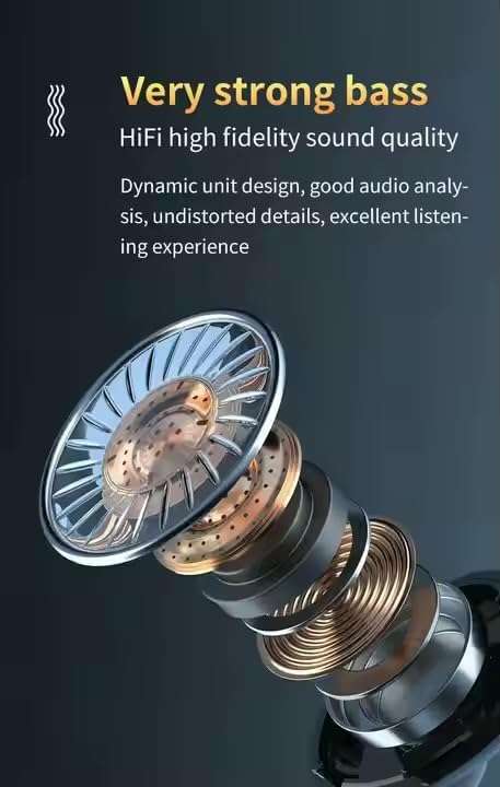 Generic M10 Bluetooth Waterproof Wireless Earbuds with Built-in Powerbank USB Port, 12x8x5 cm, Black 5