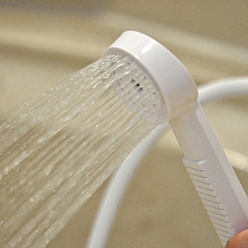 Danco 10086 VersaSpray Portable Hand Held Shower Head Sprayer Fits Bathtubs without Diverter, (Pack of 1), White 5