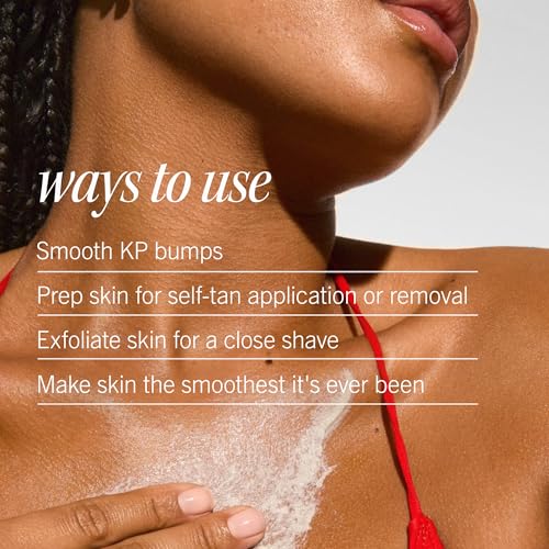 First Aid Beauty - KP Bump Eraser Body Scrub with 10% AHA, Keratosis Pilaris Skin Exfoliator with Glycolic and Lactic acids, Helps Reduce Chicken Bumps, Safe for Sensitive Skin, 2 oz 6