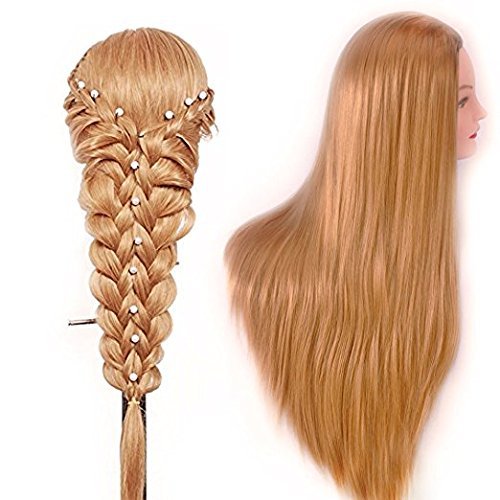 Fully Hair Dummy For Professional Parlour And Salon Use Mannequin Hair Dummy With Clamp Stand (M2) 3