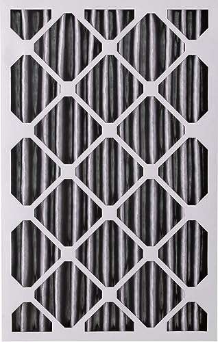 Nordic Pure 20x25x4 (19_1/2 x 24_1/2 x 3_5/8) Pleated Air Filter MERV 12 Pleated + Carbon 6 Pack 4