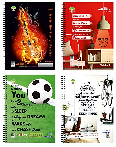 amblitz Unruled Spiral Notebook (A4; 200 Page) 3
