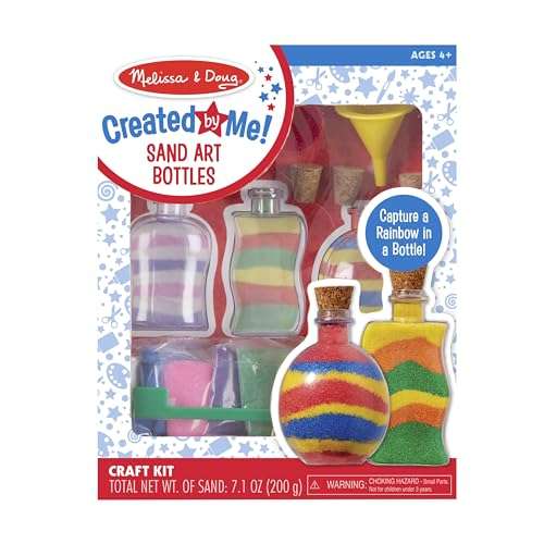 Melissa & Doug Created by Me! Sand Art Bottles Craft Kit 1