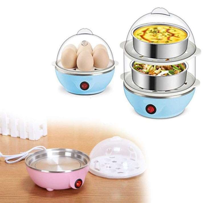 Premlogic Egg Boiler/Poacher/Cooker/Electric Steamer (2 Layer) 4
