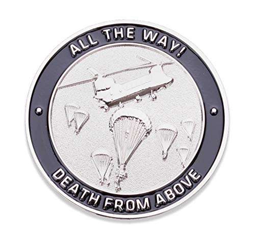 82nd U.S. Army Airborne Challenge Coin! Amazing Eighty Second US Army Custom Coin, 82nd Airborne Military Challenge Coin! Designed by Military Veterans! Officially Licensed Product! 3