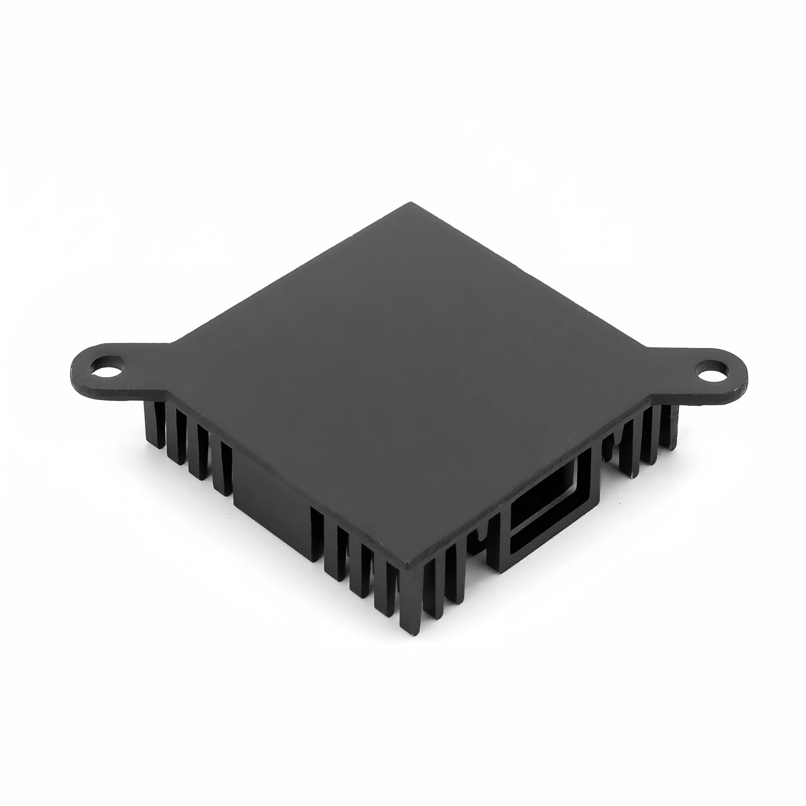 Aluminum Heatsink 38x38x10mm GPU Heat Sink Cooling Black Radiator with Bridge for Electronics CPU Chip 10 PCS 4