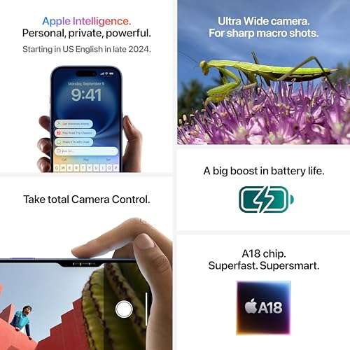 Apple iPhone 16 Plus (256 GB) - Black 5