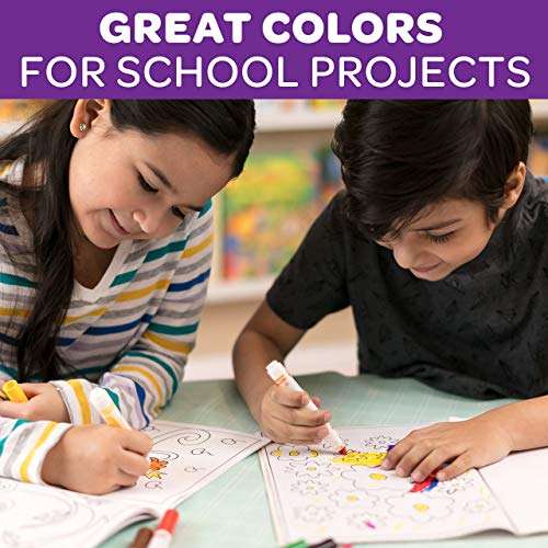 Crayola Broad Line Markers Bulk, 12 Marker Packs with 10 Colors 6