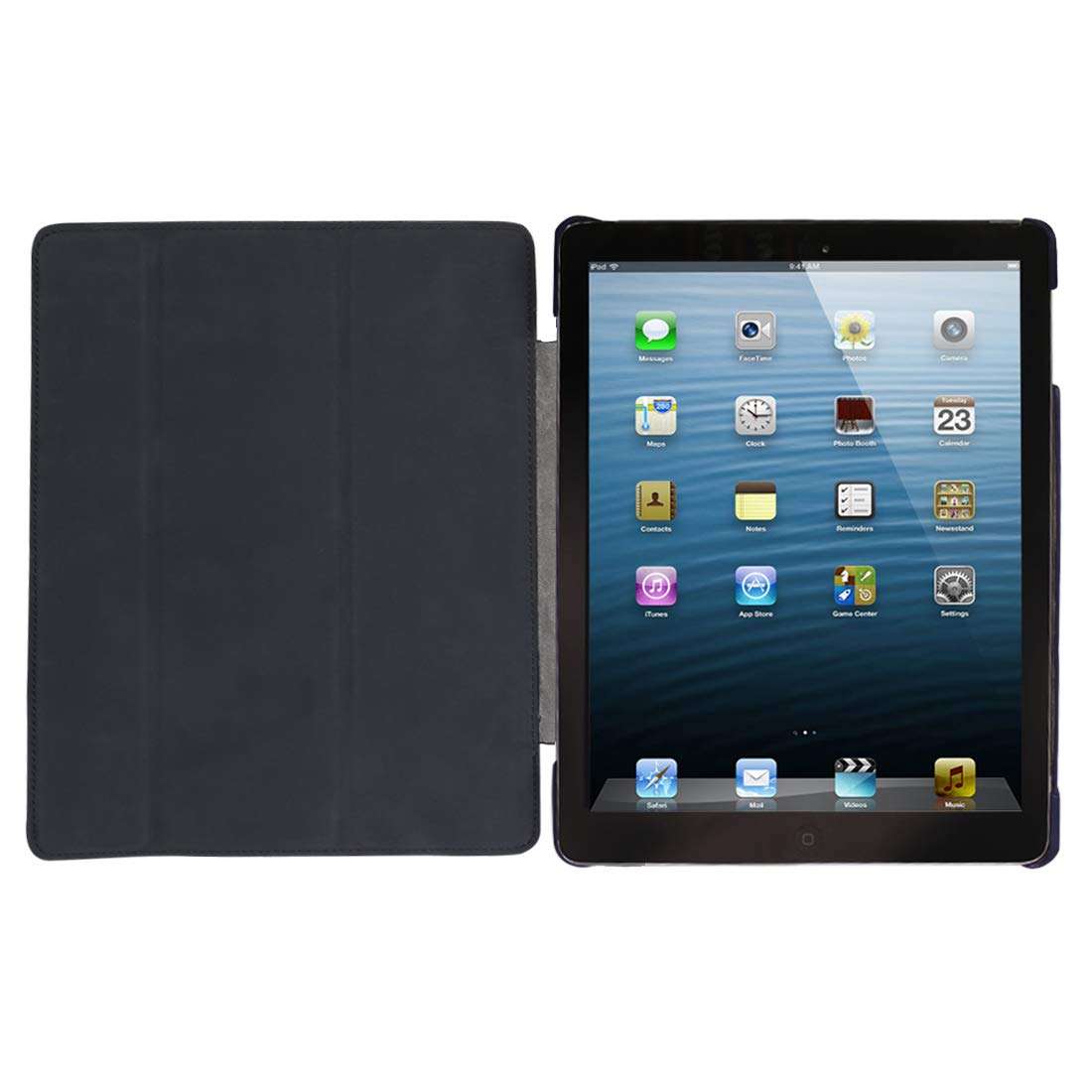 KARA Apple iPad Mini 2 Plain Back Cover by Kara Black 6