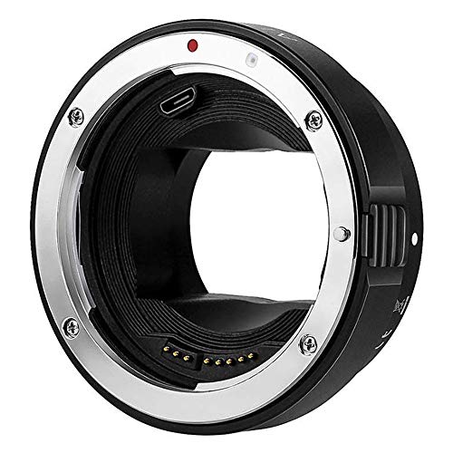 EF/EF-S Lens to Sony E Mount T Smart Adapter, Auto Focus Lens Adapter Ring for Canon EF/EF-S Lens to Sony E Mount Camera (CEF-SE) 1