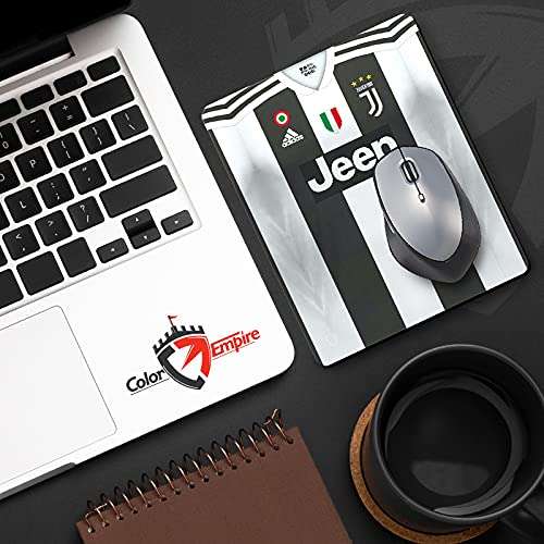 Color Empire Printed Mouse Pad for PC Computer and Laptop | Black White Jersey | Non Slip Anti Skid & Waterproof Mousepad | Gaming Mousepad 3