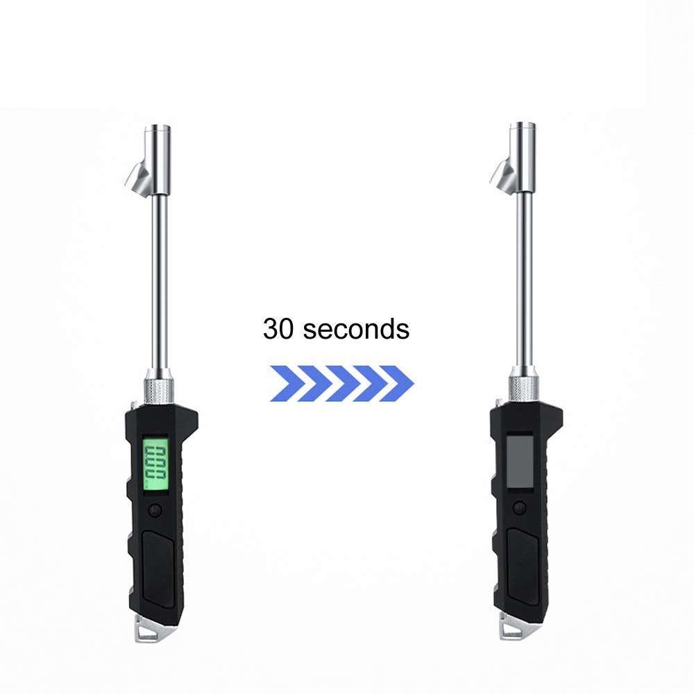 Digital Tire Pressure Gauge 230 PSI Professional Accessories for SUV RV Truck and Normal Cars with Accurate Measurement (0-15 Bar) and Non-Slip Grip 6