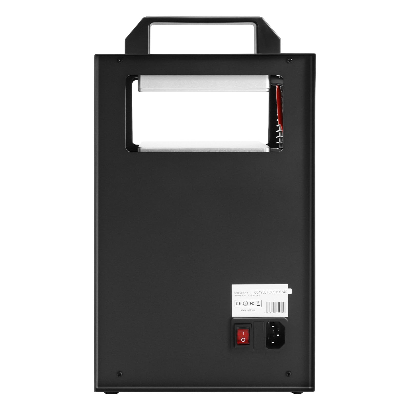 Hydraulic Heat Press Machine,300W Universal 4 Ton Hydraulic Heat Press Machine with Led Displays,8818.49 Lbs High Pressure,Manual Heat Press Machines for Home Extraction of Vegetable Oils, Stamping 5