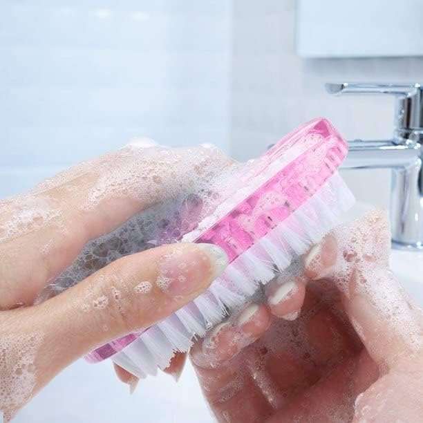 Godaddyearth Plastic Nail Cleaning Scrubbing Brush Multipurpose Manicure Tools for Men Women Fingernail and Toenail Scrub Cleaning Brushes 5