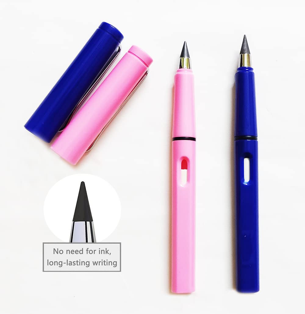BITONA® Everlasting inkless Pencils Portable Reusable and Erasable (Set of 2 pencils) any 2 random color 5