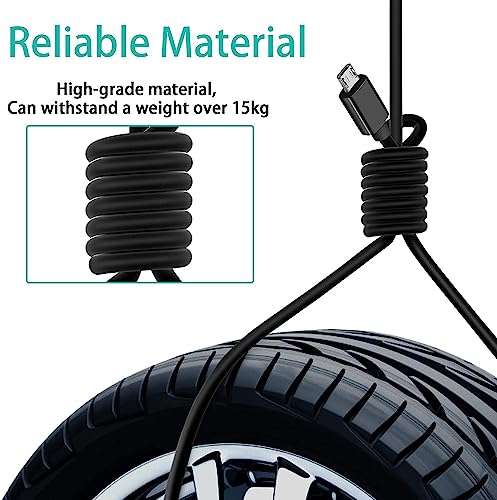 Micro Usb Cable For Sam-Sung Galaxy A6 (2018) Original Data Cable Fast Charging Cable Sync Cable Quick Charge Cable Speed Upto 3.4Amp High Speed Fast V8 Cable with 1.2m Long Cable - (Black, SH.G) 4