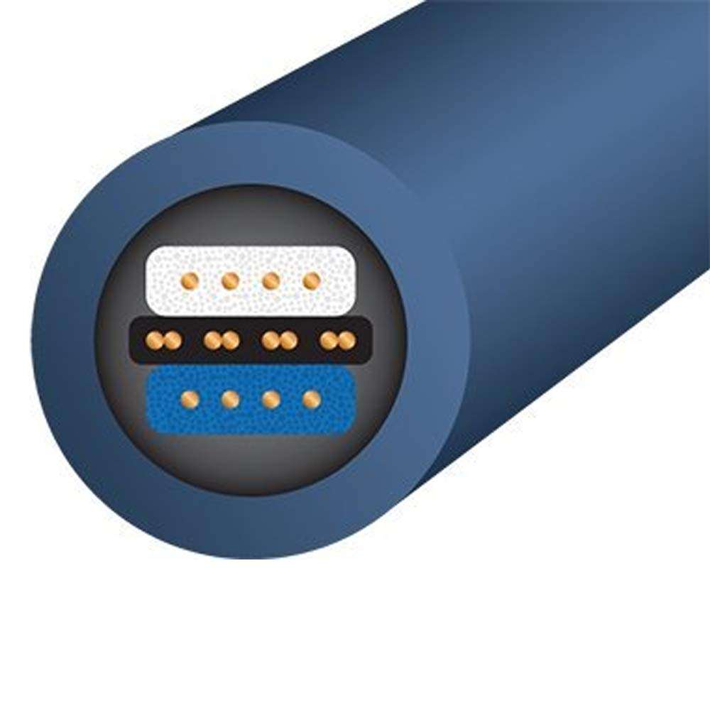 WIREWORLD Oasis 8 Audio Interconnect Cable Pair - RCA to RCA - 0.5 Meter 3