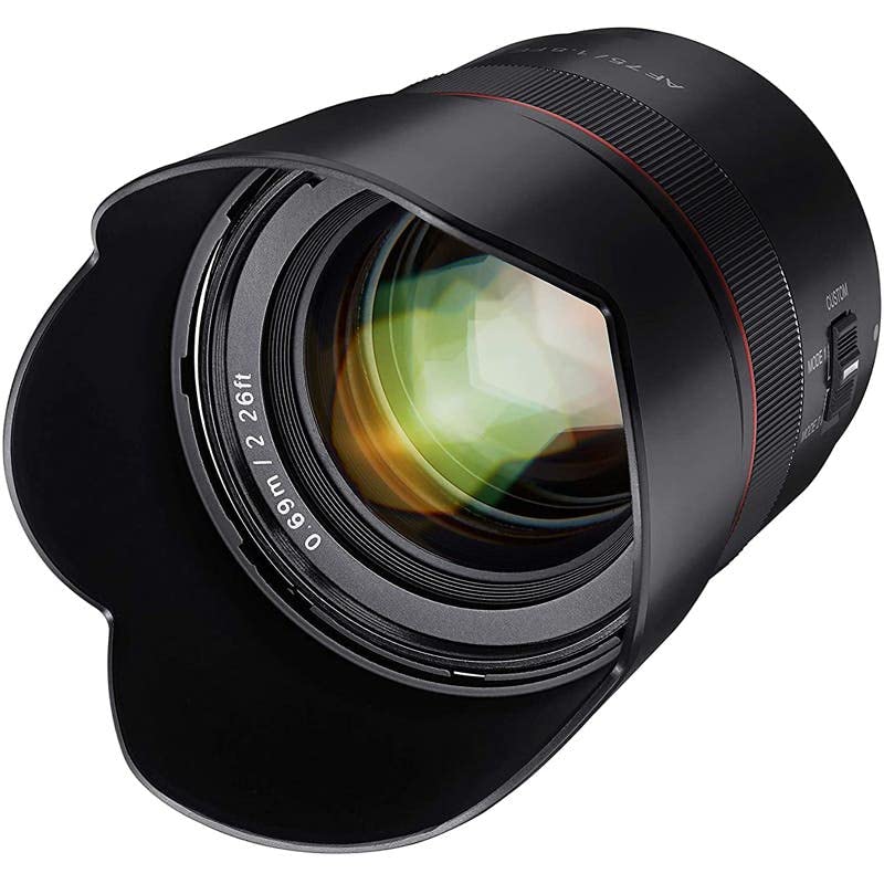 Samyang AF 75mm F1.8 Autofocus Lens for Sony FE 2