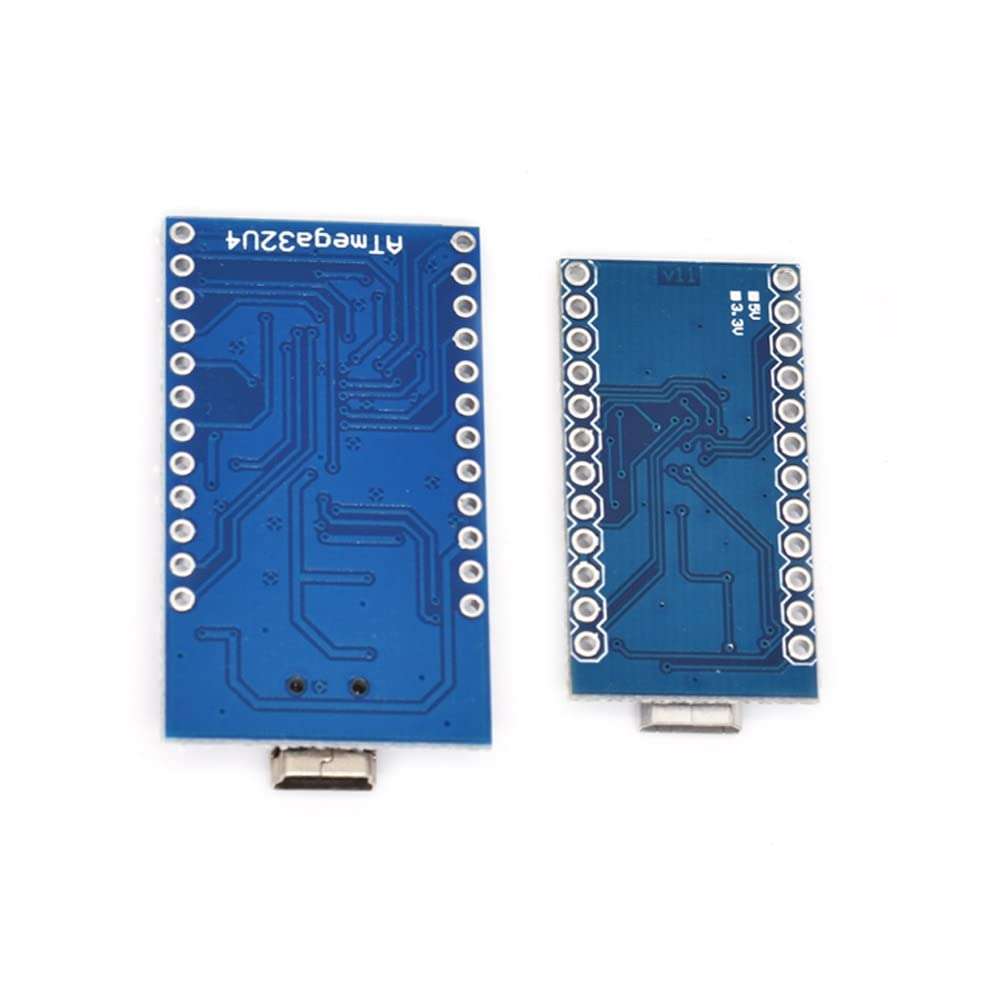 VITechV Pro Micro ATmega32U4 5V 16MHz Replace ATmega328 for arduino Pro Mini with 2 Row Pin Header for Leonardo USB Interface 6