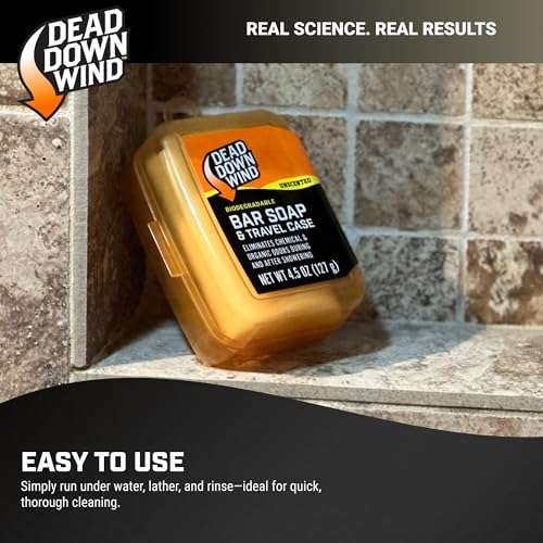 DEAD DOWN WIND 12002 Bar Soap with Travel Container (4.5oz) 5