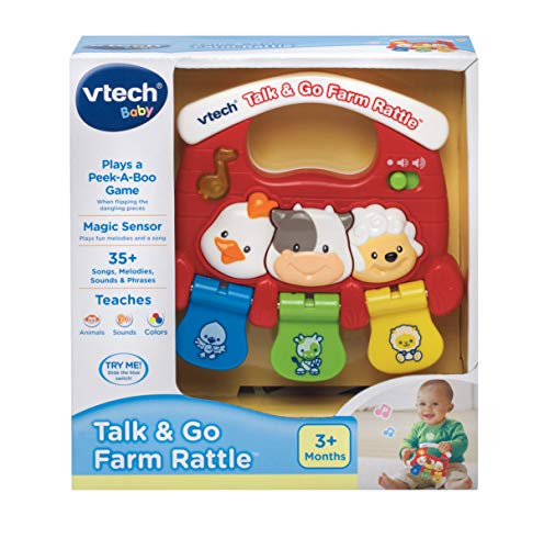 VTech Talk & Go Farm Rattle Red 4