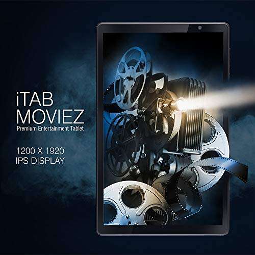 iBall iTAB MovieZ Tablet (10.1 inch(25cm), 32GB, Wi-Fi + 4G LTE + Voice Calling | Expandable Memory Up to 256GB), Champagne Gold 2