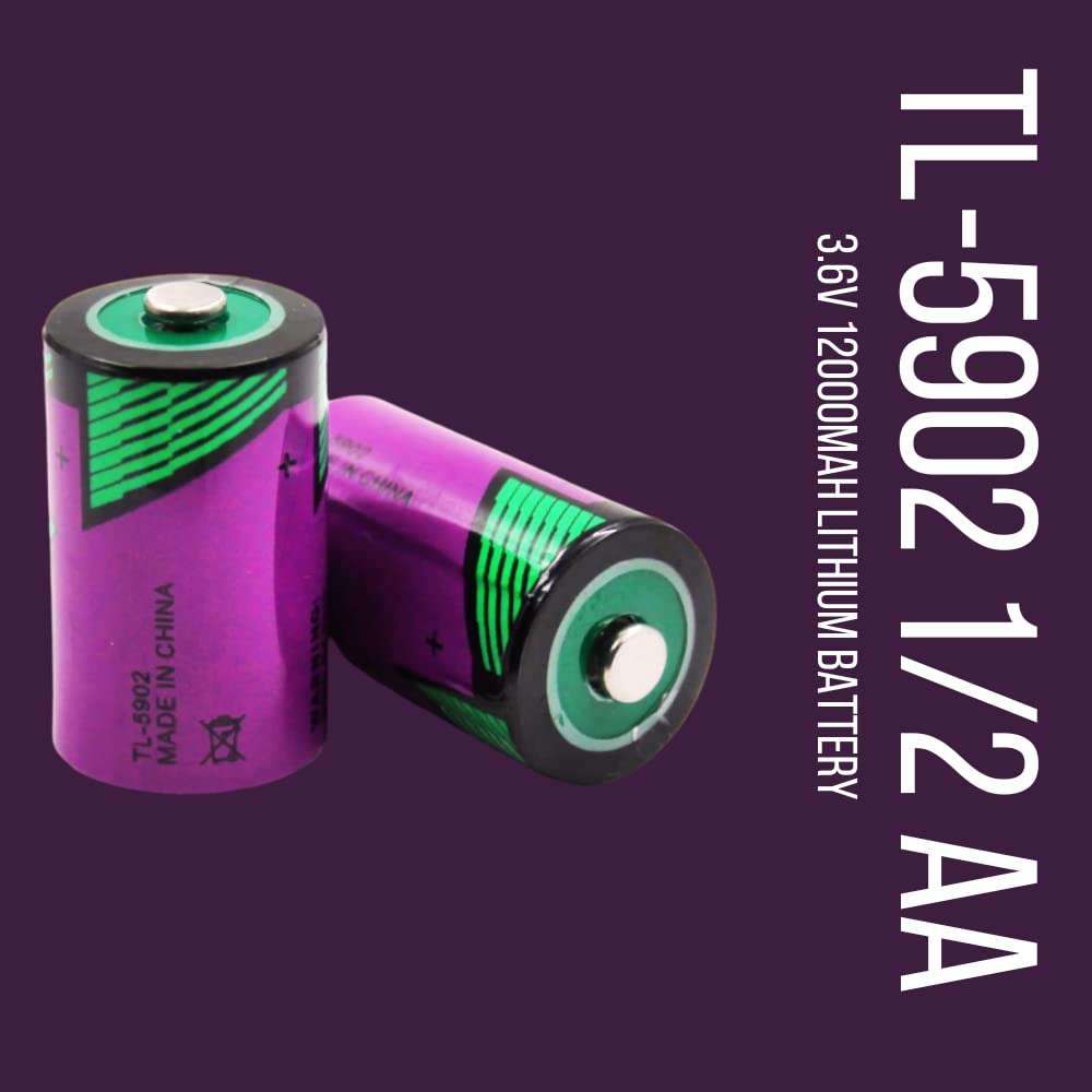 MICROUSB Compatible Battery Tadiran TL-5902 3.6 Volt Lithium Battery (Pack of 1) 3