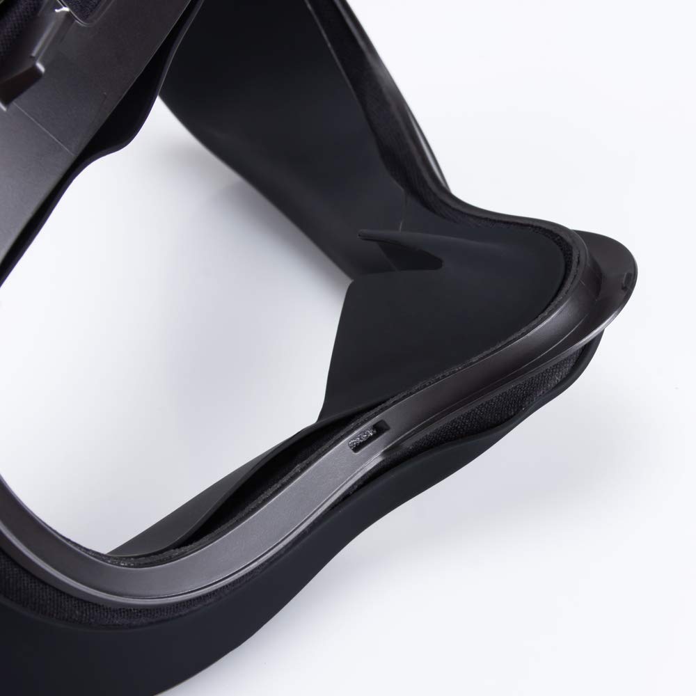 Orzero Silicone Eye Cover Skin Compatible for Quest Standard Facial Pad, Sweatproof Light Blocking (Washable) for Virtual Reality Headset - Black 6