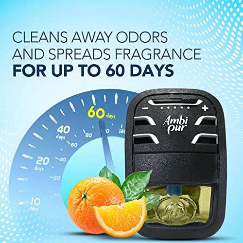 Ambi Pur Sweet Citrus and Zest Car Air Freshener Starter Kit (7.5 ml) 5