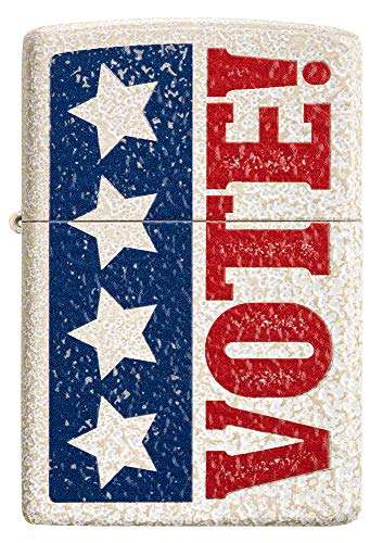 Zippo Vote Design Mercury Glass Pocket Lighter, One Size 2