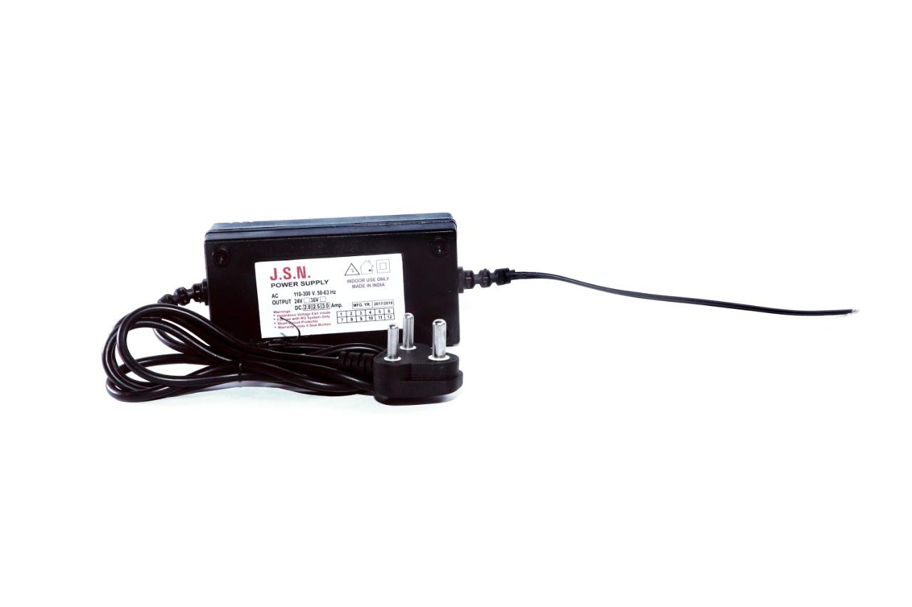 JSN Plastic Heavy Duty RO Water Purifier Smps Adapter 24v/2.5amps Water-Proof SMPS 3