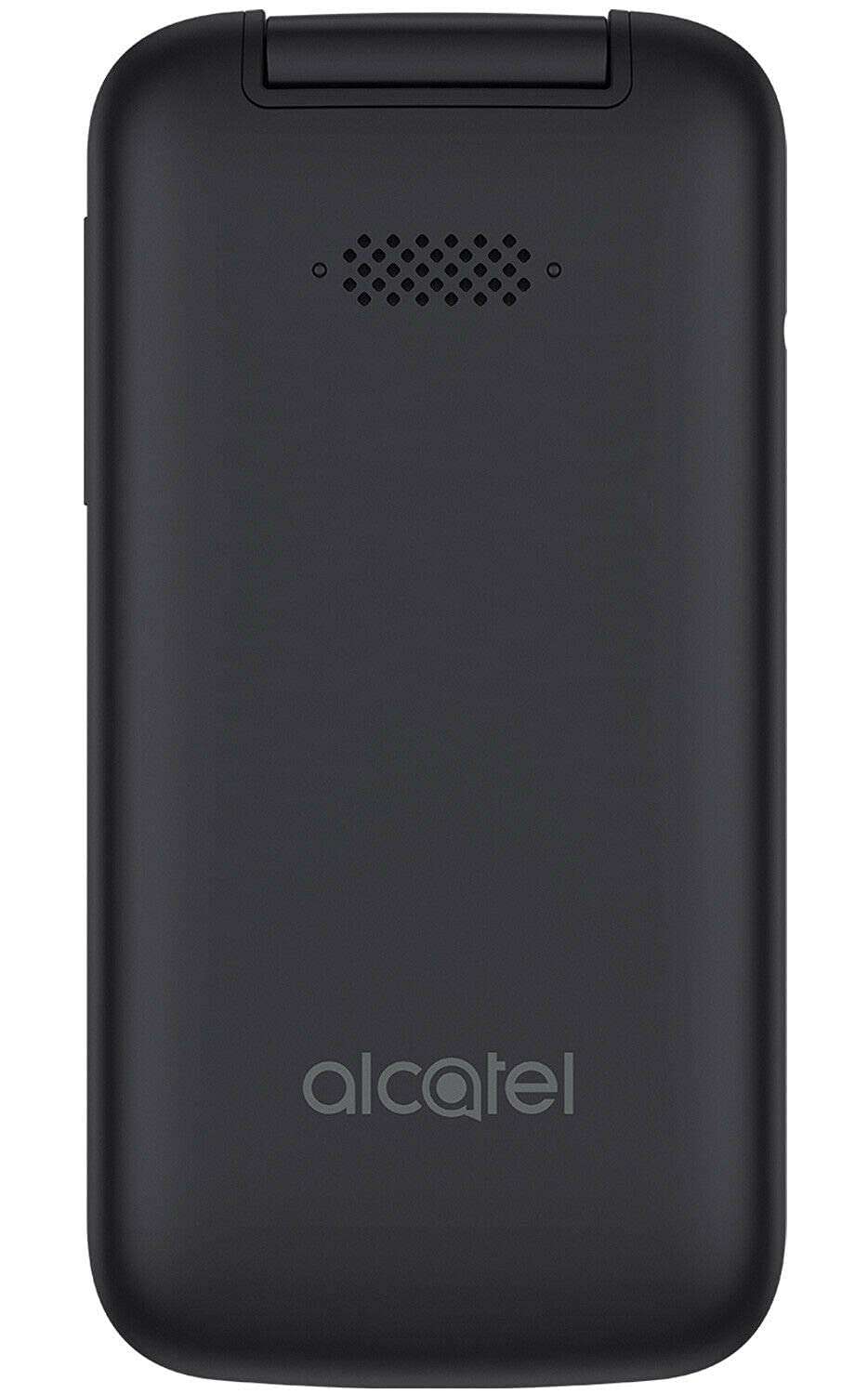 Alcatel GO FLIP 3 Black 4GB 4052W (GSM Unlocked) Flip Phone - For Senior Easy Use (Renewed) 4