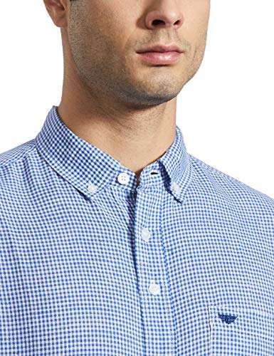 Red Tape Men's Solid Regular fit Casual Shirt (RSF8914A_Royal Blue_S 2